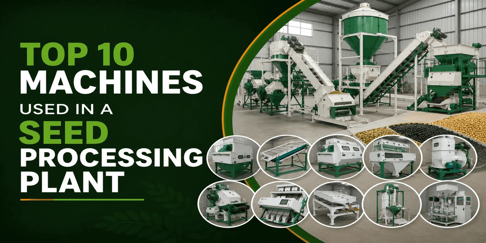 Top 10 Machines Used in a Seed Processing Plant